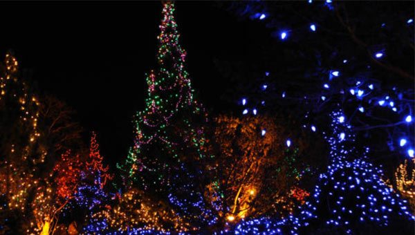 holiday light decorations in milwaukee