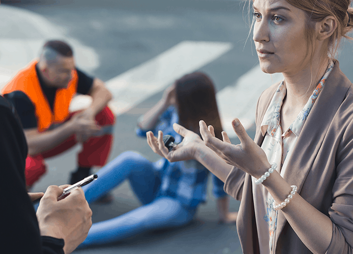 ¿Quién es responsable en un accidente de vuelco?