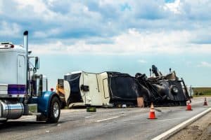 truck accident in a highway