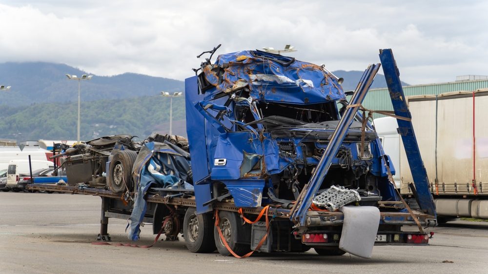 ¿Cuáles son los tipos más comunes de accidentes de camiones?